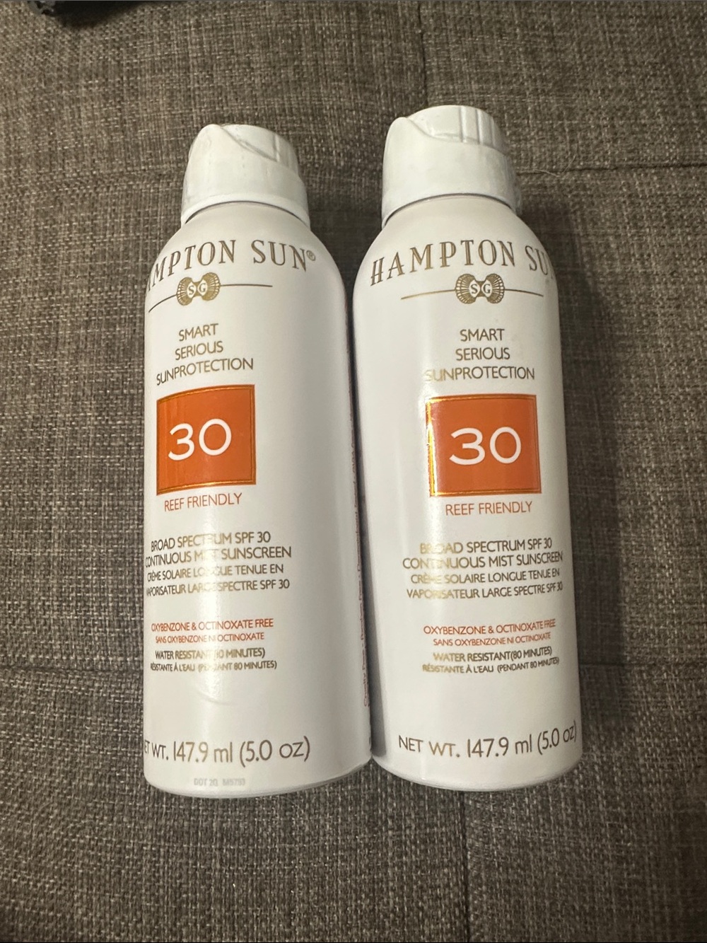 SPF 30 Reef Friendly Sunscreen Spray - White